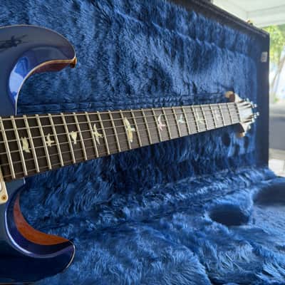 PRS DGT David Grissom Signature Wood Library - Royal Blue Metallic image 19