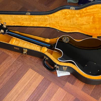 Gibson Custom Shop M2M Les Paul Custom Raw Natural Top "Mick Ronson" image 11
