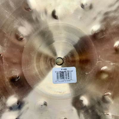 Zildjian 14" K Custom Special Dry Hi-Hat Cymbals (Pair) 2002 - Present - Traditional - NOS - 1006 grams Top / 1424 grams Bottom image 10