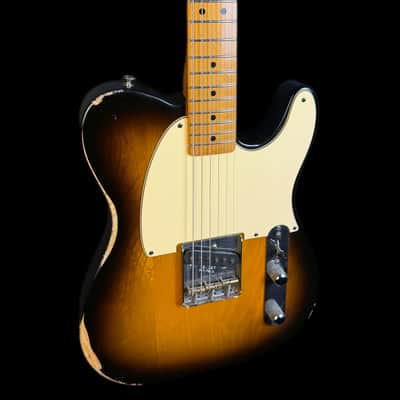 Fender Classic Series '50s Esquire in road worn 2-Tone Sunburst image 4