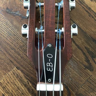Gibson Left Handed EB-0 1971 Cherry Red with Gibson Gig Bag image 12