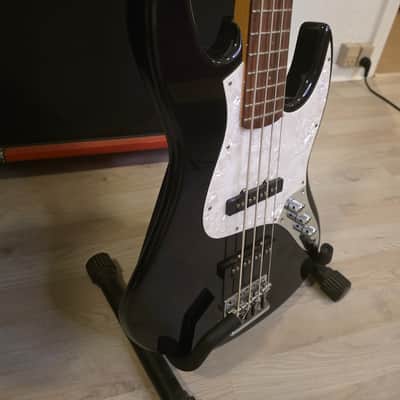 ESP Jazz Bass J-Four Tuxedo Black MIJ Japan Pro Artist Ex-Studio Bass image 12
