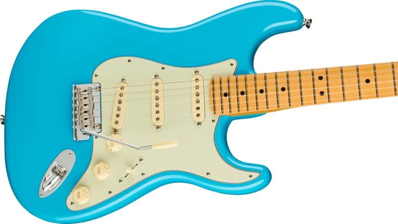 American Professional II Stratocaster®, Maple Fingerboard, Miami Blue image 1