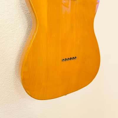 Double Eagle Telecaster ‘52 Ash Body One Piece Maple Neck Late 70’s Early 80’s - Butterscotch image 15