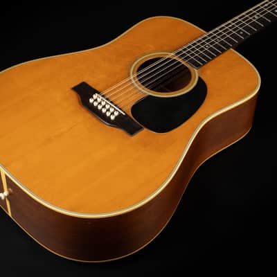 1973 Martin D12-28 - Natural | USA Vintage All Solid Iconic 12-String Dreadnought Acoustic Guitar David Gilmour Pink Floyd | Case image 6