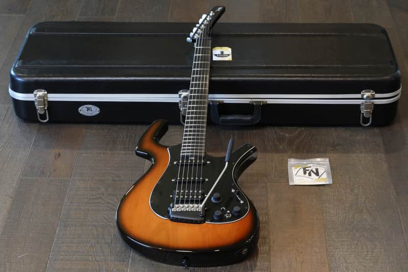 Parker Nitefly Electric Guitar Tobacco Burst + Hard Case image 1
