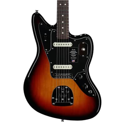 Fender American Professional Classic Jaguar Electric Guitar, Rosewood Fingerboard (with Gig Bag) image 1
