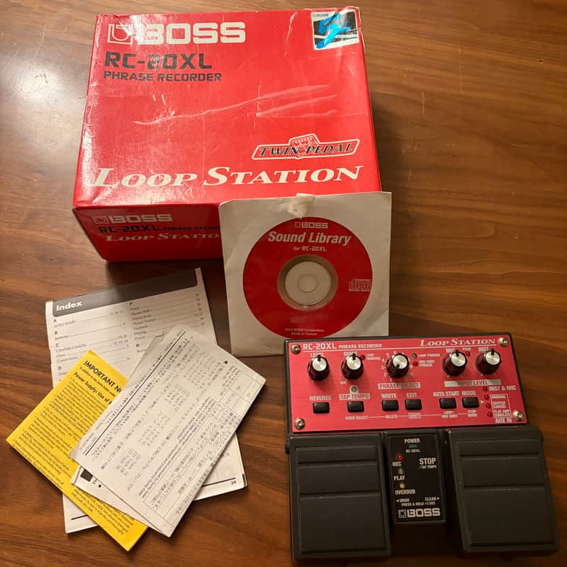 Boss RC-20XL Loop Station 2005 - Present - Black image 1