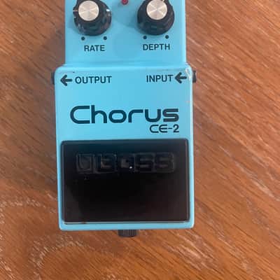 Boss CE-2 Chorus (Green Label era) 1987.  Great working condition. image 1