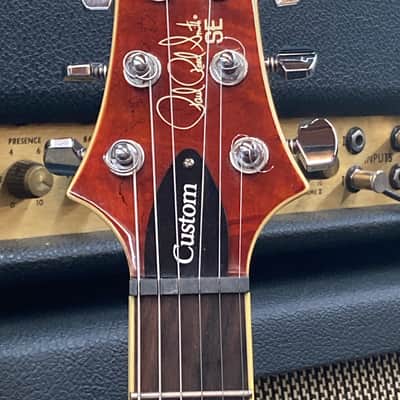 PRS SE Custom 24 Spalted Maple 2018 - Vintage Sunburst image 3