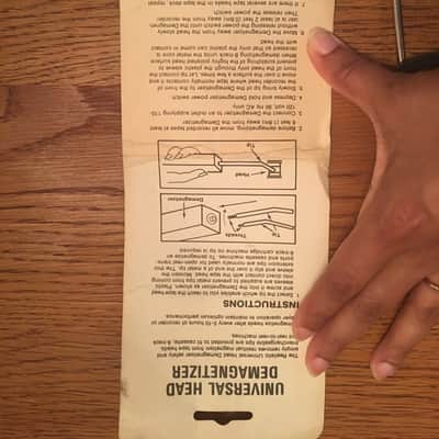 Vintage Realistic Universal Head Demagnetizer (For Cassette, 8-Track, Reel) image 5