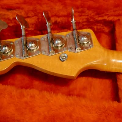 1983 Fender Precision 1962 Fullerton Reissue two tone sunburst OHSC image 11