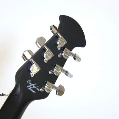 Ovation Celebrity Acoustic/Electric Cutaway Guitar - Black image 9