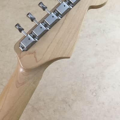 LEFTY Custom Vintage Fender Lic. Strat Neck Satin Nitro Lacquer Reverse Relic Bone Nut Loaded Stratocaster image 6
