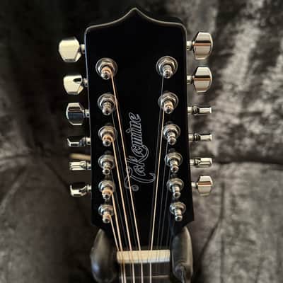 Takamine GD30CE-12 12-String Gloss Black image 4