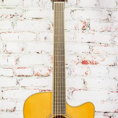 Used YAMAHA FGC-TA VT FGC TransAcoustic Vintage Tint image 3