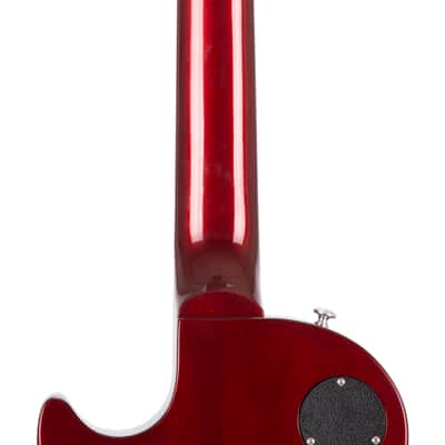 2015 Gibson Les Paul Standard Electric Guitar, Trans Amber Cherry Back Candy, 15006XXXX image 7