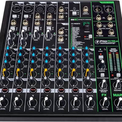 Mackie ProFXv3 Series, 10-Channel Professional Effects Mixer with USB, Onyx Mic Preamps and GigFX effects engine - Unpowered (ProFX10v3) image 2