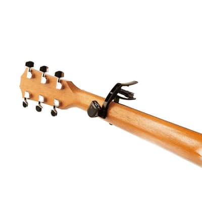 D'Addario Planet Waves Black Artist Guitar Capo w/ Adjustable Tension - PW-CP-10 image 5