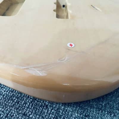 Unfinished Jazz Bass Style Basswood Body for Right Hand DIY image 9