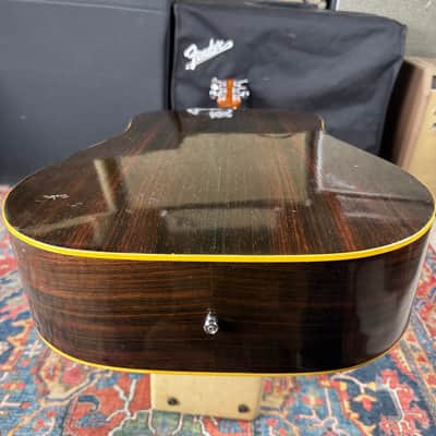 *Video* Yamaki Custom Folk No 125 Dreadnought w/Vintage Hard Shell Case. - 1970's image 16