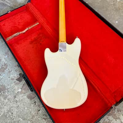 MIJ Fender MG66 Mustang 1995 - Olympic white original vintage fujigen Japan image 12