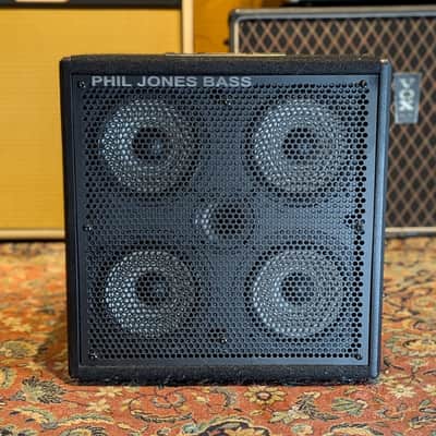Phil Jones Cab 47 300-Watt 4x7" Bass Cabinet 2010s - Black image 1
