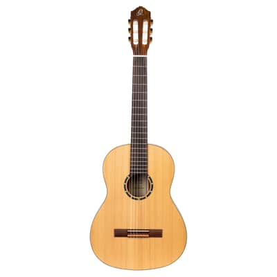 Ortega R131 Family Series Pro Solid Cedar Top Mahogany Neck Nylon 6-String Classical Acoustic Guitar w/Gig Bag image 4