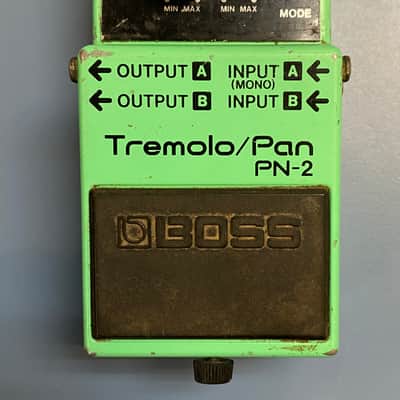 Boss PN-2 Tremolo/Pan (Silver Label) 1990 - 1995 - Green image 1