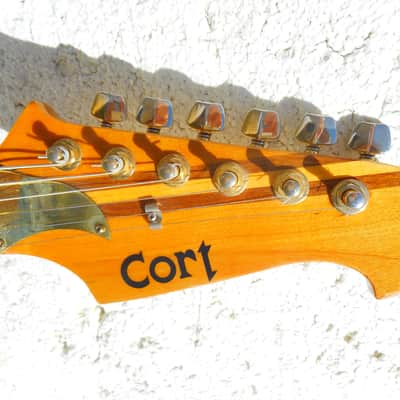 Cort PB1L Guitar, 1970's, Stratocaster Style, Neck Thru Body,  Incredible, Hang Tags, Case image 3