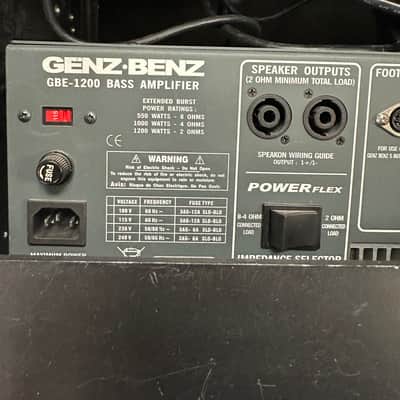 Genz Benz GBE 1200 Bass Amplifier image 6