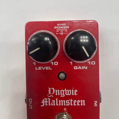 Fender Yngwie Malmsteen Signature Overdrive Guitar Effect Pedal image 2