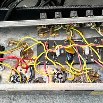 Super Clean 1978 Fender Vibro Champ 6-Watt 1x8" Guitar Combo Silverface, Completely Serviced, Amazing Condition ! image 11