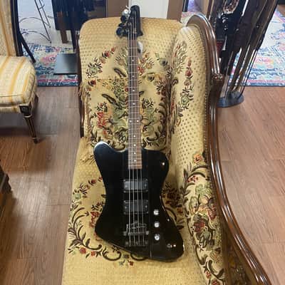 Greco Non-Reverse Thunderbird Bass 1988 Black image 1