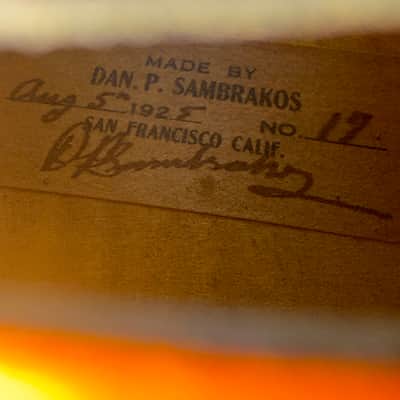 Dan P. (Panos) Sambrakos Violin 1925 - Natural image 6