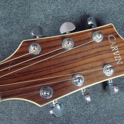 Carvin Cobalt 850 Single Cutaway Acoustic Electric Guitar w/ Hardshell Case image 11