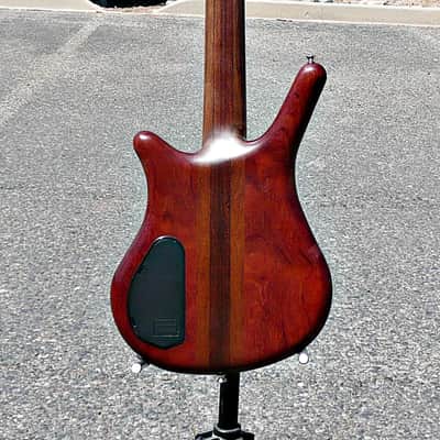 Warwick Thumb ​NT4  - 4 String Neck Thru Bass Guitar with ​Custom Ordered Calzone ATA ​Deluxe Bass Flight Case - PV Music Guitar Shop Setup and Tested - Plays / Sounds / Looks Great image 5