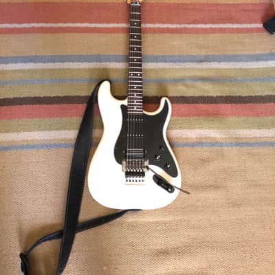 Fender Sportscaster" Alex Lifeson Stratocaster Tribute 2018 Arctic White image 1