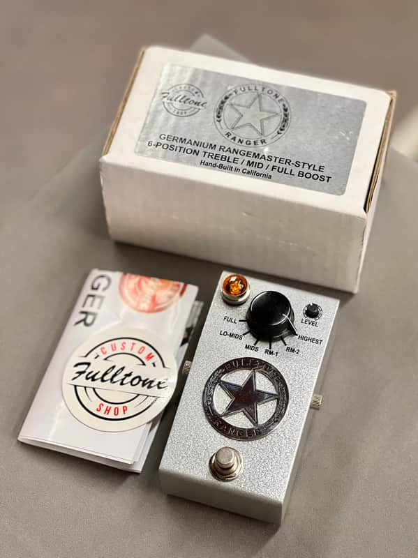 Fulltone Custom Shop Ranger Treble Boost - Silver image 1
