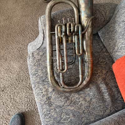 Conn Euphonium 1921 - Silver plate image 2