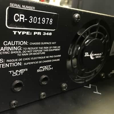 Fender 1200 WATT TUBE BASS HEAD image 2