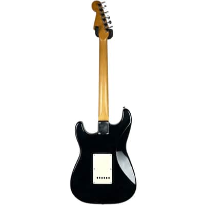 Fender Japan ST-STD Stratocaster 1987-1988 - Black - Vintage image 4