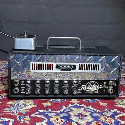 Mesa Boogie Mini Rectifier 25 Amp 2010's Chrome UK / European Power Supply Guitar Amplifier image 10