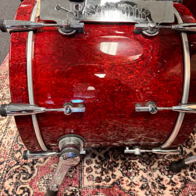 10"-12"-14"-20"-14" Designer Series Maple Light Drum Set - Cherry Birdseye Maple image 7