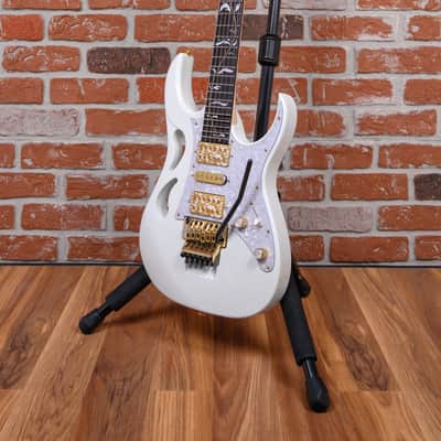 Ibanez Steve Vai PIA3761 Stallion White 2021 w/OHSC image 5
