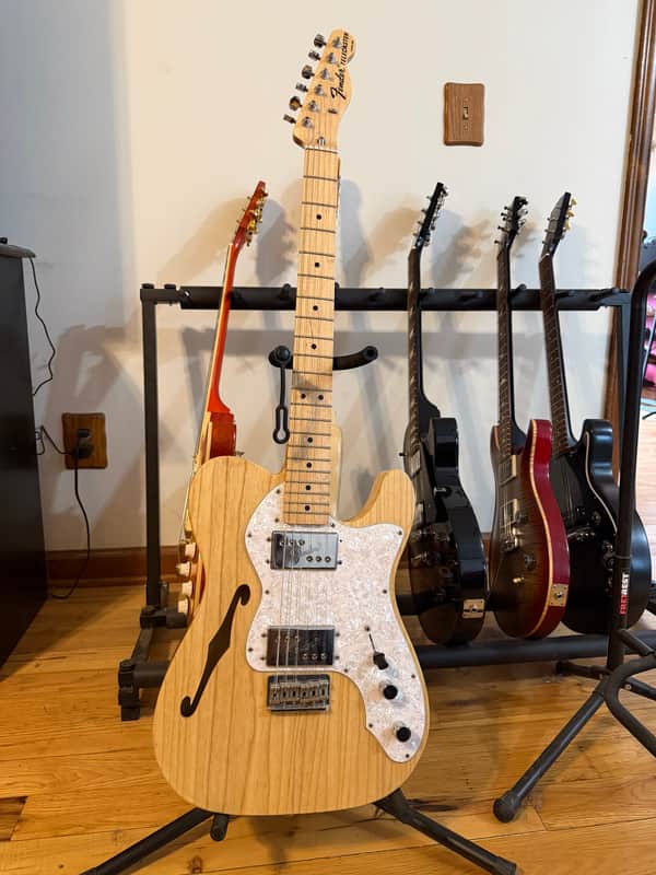 Fender Classic Series '72 Telecaster Thinline 2012 - Natural image 1