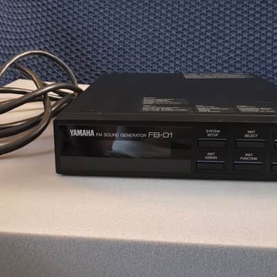 Yamaha FB-01 FM Sound Generator 1986 - 1987 - Black image 1