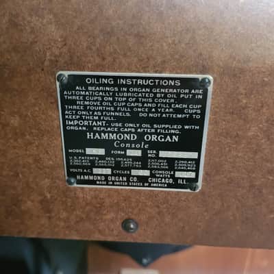 Hammond M3 W/Leslie speaker image 6