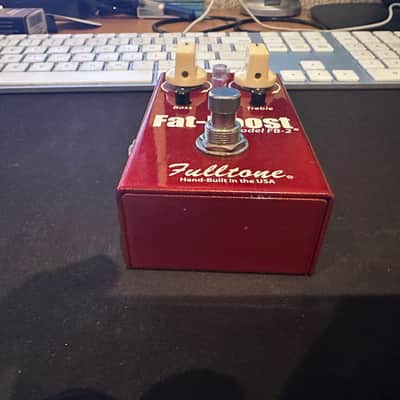 Fulltone Fat Boost FB-2 2000s - Red image 3