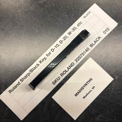 ORIGINAL Roland Replacement SHARP/BLACK Key, Unweighted (22575140) for Juno-1, D-10/20, HS-10, W-30, etc